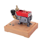 RETROL 1/8 2.6cc Mini Single-Cylinder Gas Powered Motor 4-Stroke Engine Model 2.6cc Upgrade - stirlingkit