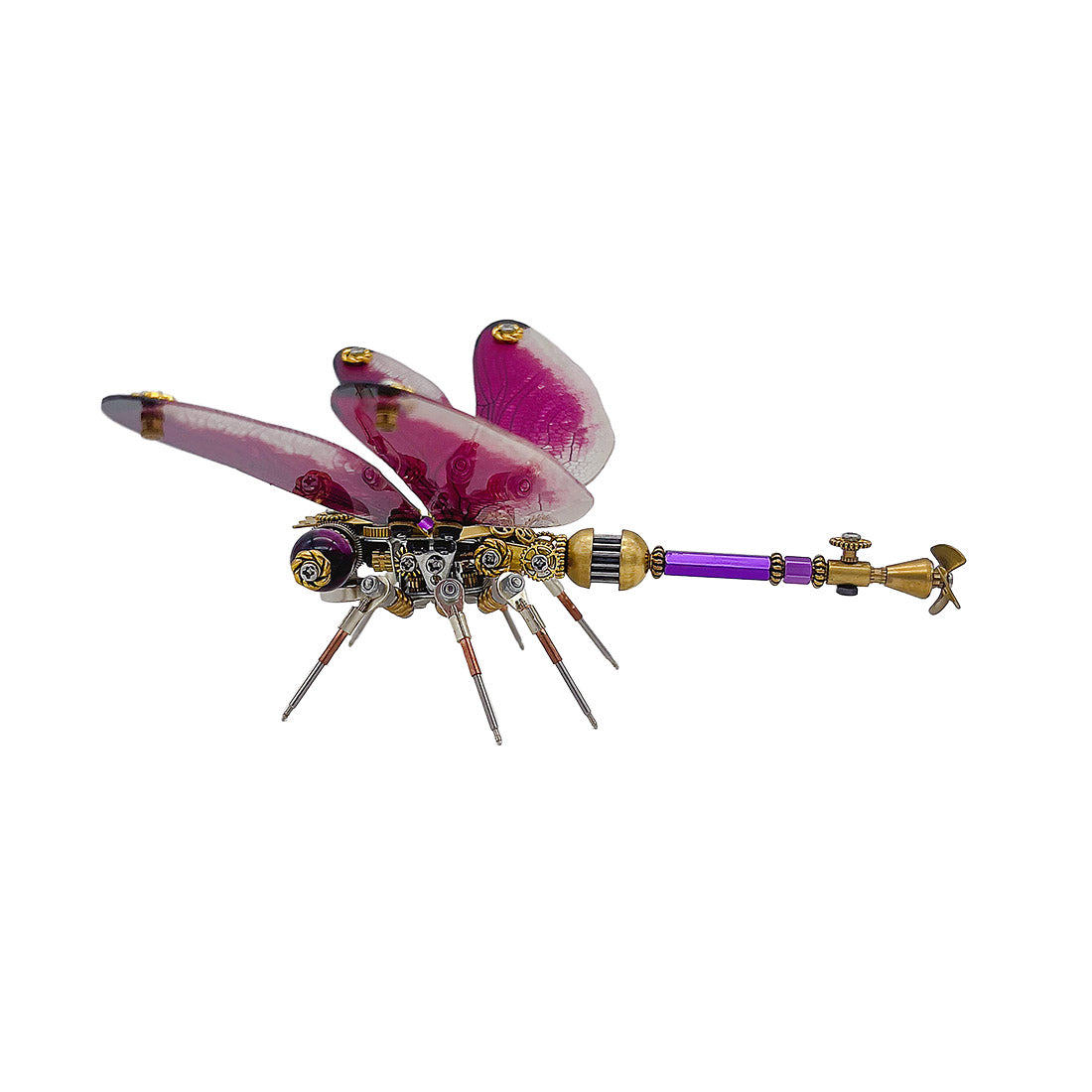 Steampunk Dragonfly Metal Model Kits for Her - stirlingkit