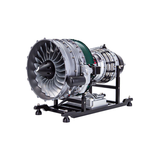 TECHING DIY Twin-spool Turbofan Engine Kits Assembly 1/10 Electric Aircraft Engine DM119 - stirlingkit