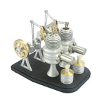 Twin Walking Beam Stirling Engine Model Kits Twin-Cylinder - stirlingkit