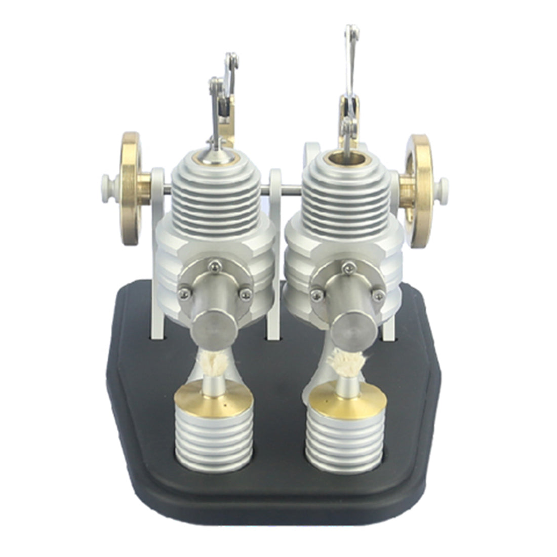 Twin Walking Beam Stirling Engine Model Kits Twin-Cylinder - stirlingkit
