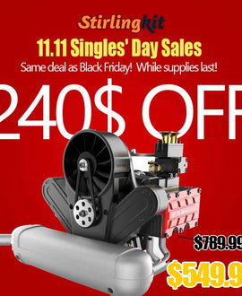 TOYAN FS-B400 14cc Horizontally Opposed Flat-Four Four-Stroke Nitro Model DIY Engine Kits