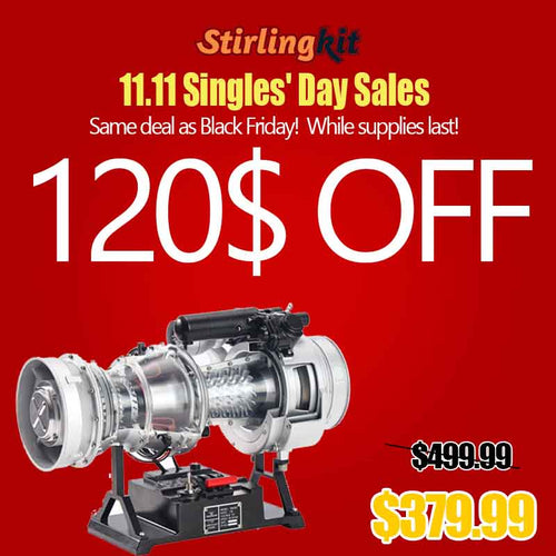 Teching T700 DIY Turboshaft Engine Model Build Your Own Military Engine Kit for Adults DM136 - stirlingkit