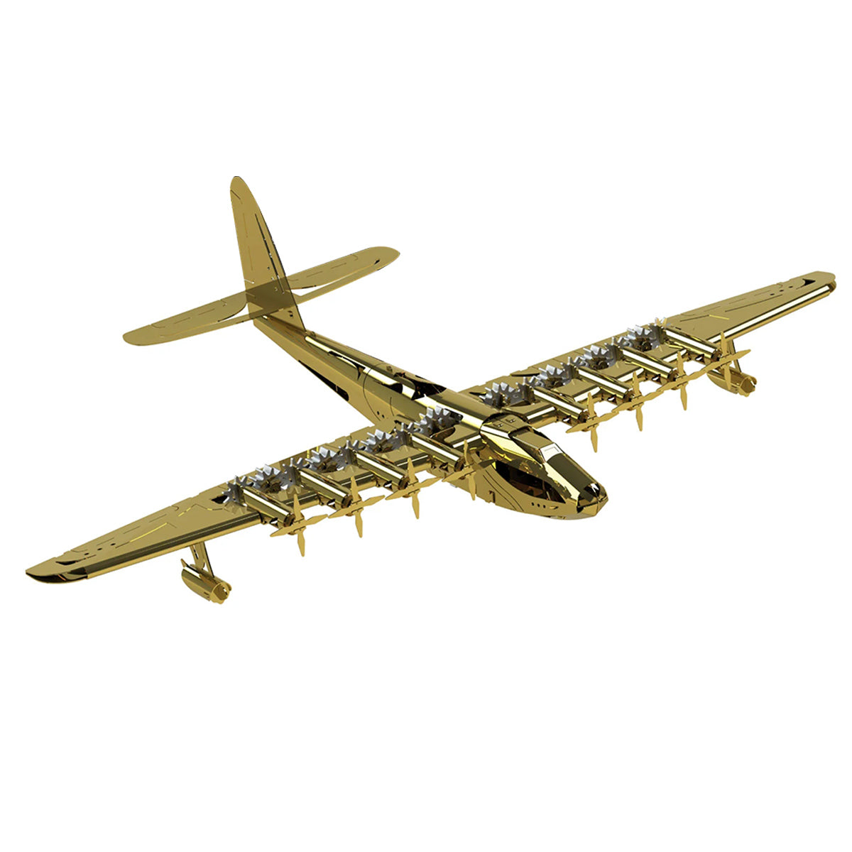 Hughes H-4 3D Metal Mechanical Plane Assembly Model Building Kit for Aviation Lovers - stirlingkit