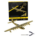Hughes H-4 3D Metal Mechanical Plane Assembly Model Building Kit for Aviation Lovers - stirlingkit
