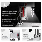 Mini Drill Press Benchtop Drill Press with B10 Chuck for Engine Model Making - stirlingkit
