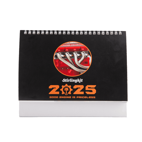 Stirlingklit 2025 Limited Edition Engine Model Calendar - stirlingkit