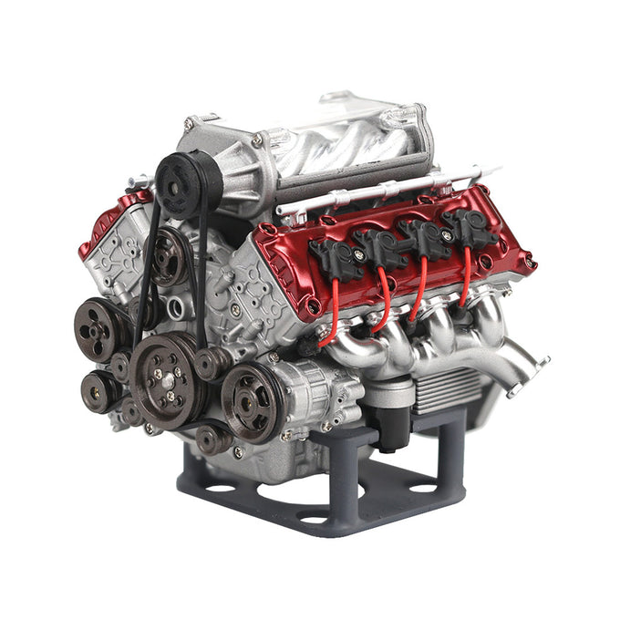 MAD RC DIY V8 Engine Model Kit for Capra VS4-10 Pro - Build Your Own V8 Engine That Works - stirlingkit
