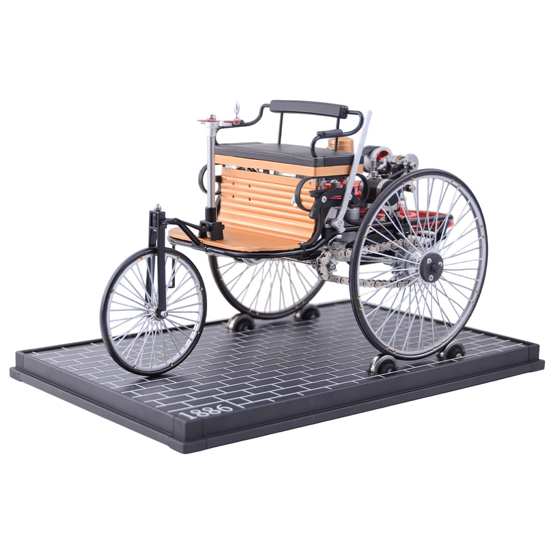 Teching World's 1st Car Build Your Own Automobile Model Building Kits 430pcs DM229