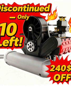 TOYAN FS-B400 14cc Horizontally Opposed Flat-Four Four-Stroke Nitro Model DIY Engine Kits