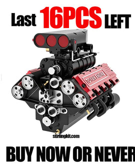 Toyan V8 FS-V800 28cc Engine RTR Nitro Engine Model Kits with Supercharger