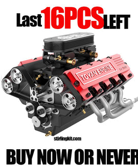 Toyan V8 Nitro Engine FS-V800 RC Engine Model Building Kits 28cc