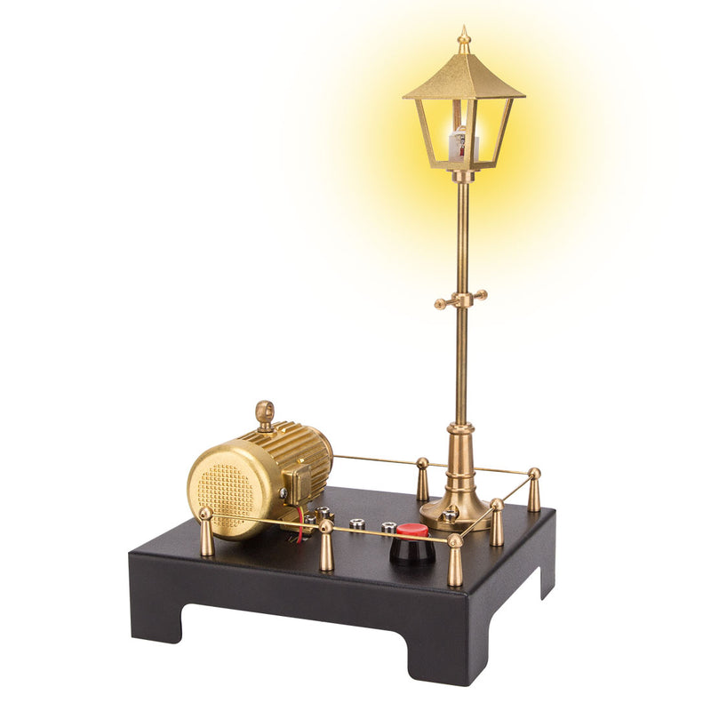 Generator & Streetlight Model Kits for RETROL Miniature Steam Engine - stirlingkit