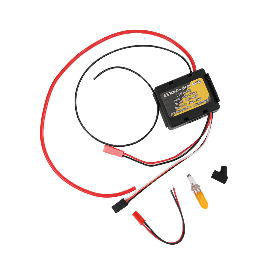CDI Ignition with Spark Plug Starter Kit for RETROL HM-01 Hit and Miss Engine Model - stirlingkit