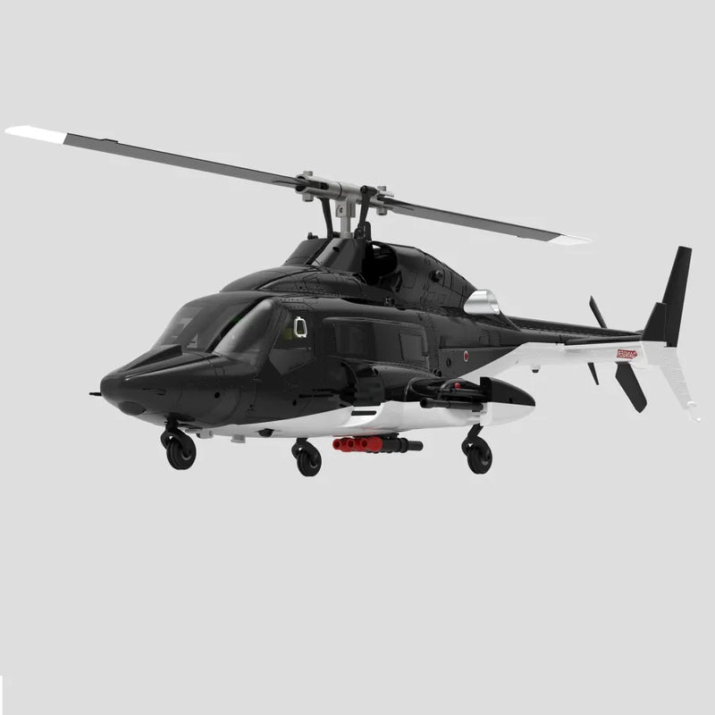 WOLFBUSH AW-911 Airwolf 1/34 Scale RC Helicopter Smart GPS 2.4G 9CH 6G/3D Stunt RC Airplane - stirlingkit