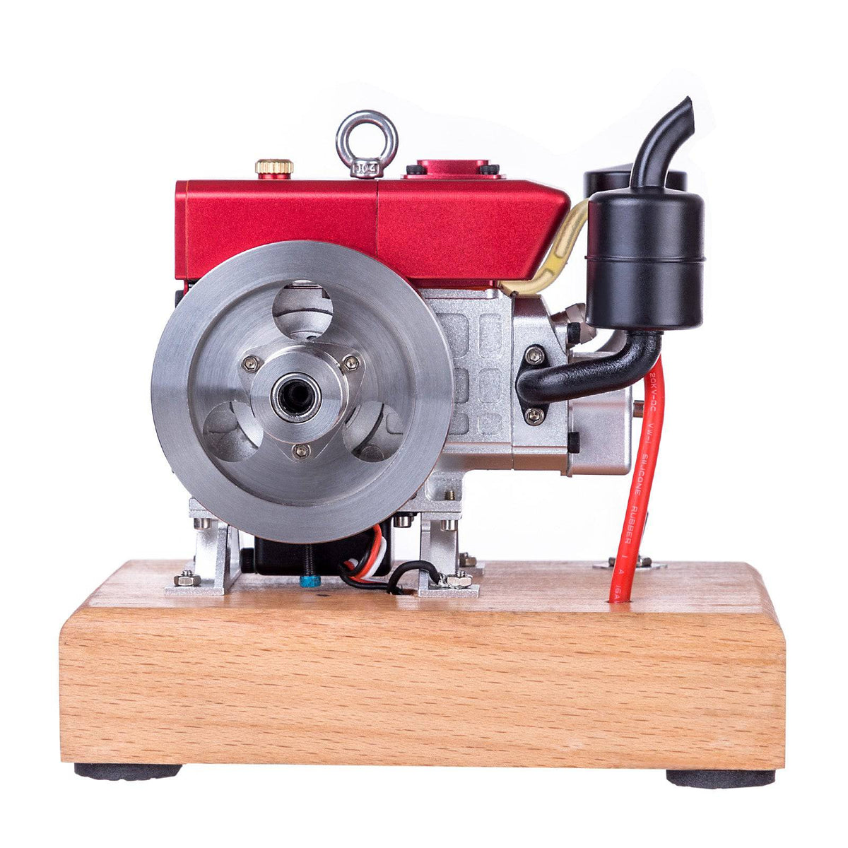 Simulation Diesel Engine 4 Stroke Single Cylinder Gasoline Evaporative Cooling ICE Engine Model 8000rpm - stirlingkit