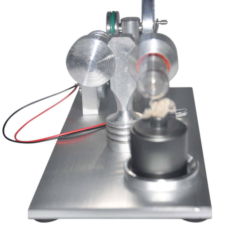 Hot Air Stirling Engine Model Electricity Power Generator Motor Toy Kits Gift - stirlingkit