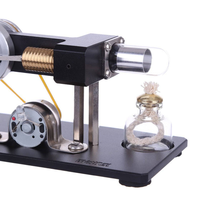STEM Hot Air Stirling Engine Model Generator STEAM DIY Physics Science Experiment Kit - stirlingkit