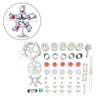 Assembly Radial Engine Model 5 Cylinder Star Engine Toy Collection Decoration - stirlingkit