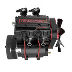 TOYAN FS-L200 Two Cylinder Four Stroke Nitro RC Engine Model For 1/10 1/12 1/14 RC Car Ship Model - stirlingkit