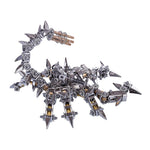 Metal DIY Assembly Model Kit 3D Stainless Steel War Scorpion Mechanical Model - stirlingkit