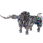1087Pcs Metal Puzzle Model Kit 3D DIY Mechanical Bull Assembly Jigsaw Crafts - stirlingkit