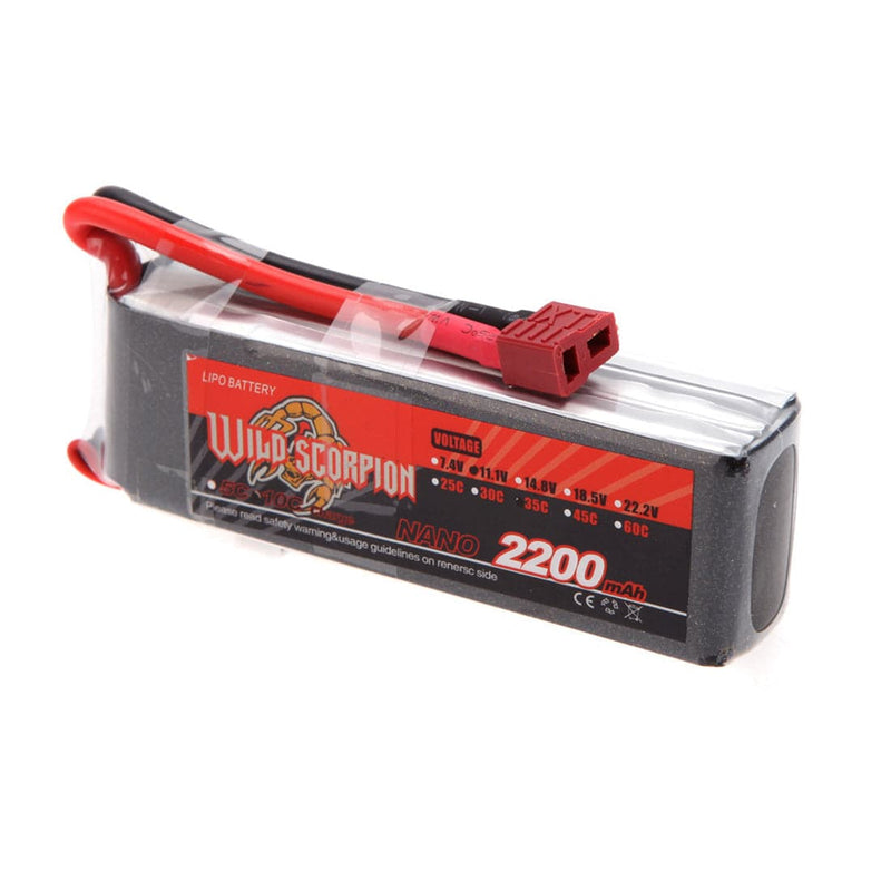 11.1V 2200mAh 30C 3S T-plug Battery for RC Boat and Car Methanol Engine Model Gasoline Engine Blaster - stirlingkit
