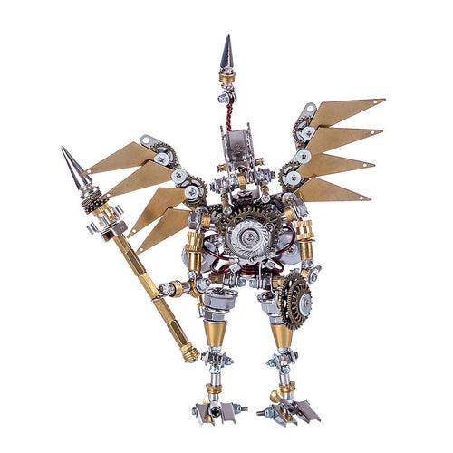 DIY Metal Mechanical Angel 3D Assembly Puzzle Model Kit - stirlingkit