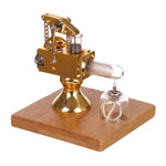 Mini Balance Type Stirling Engine Model with Quartz Hot Cylinder - stirlingkit