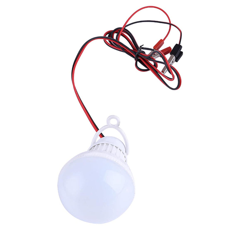 12V 5W LED Bulb Replacement Bulb with Wiring and Clamp for Stirling Generator - stirlingkit