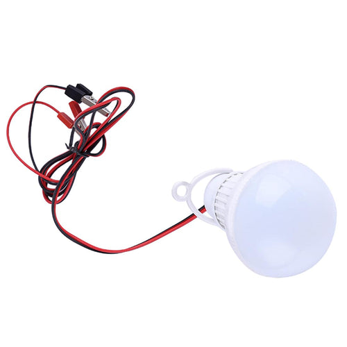 12V 5W LED Bulb Replacement Bulb with Wiring and Clamp for Stirling Generator - stirlingkit