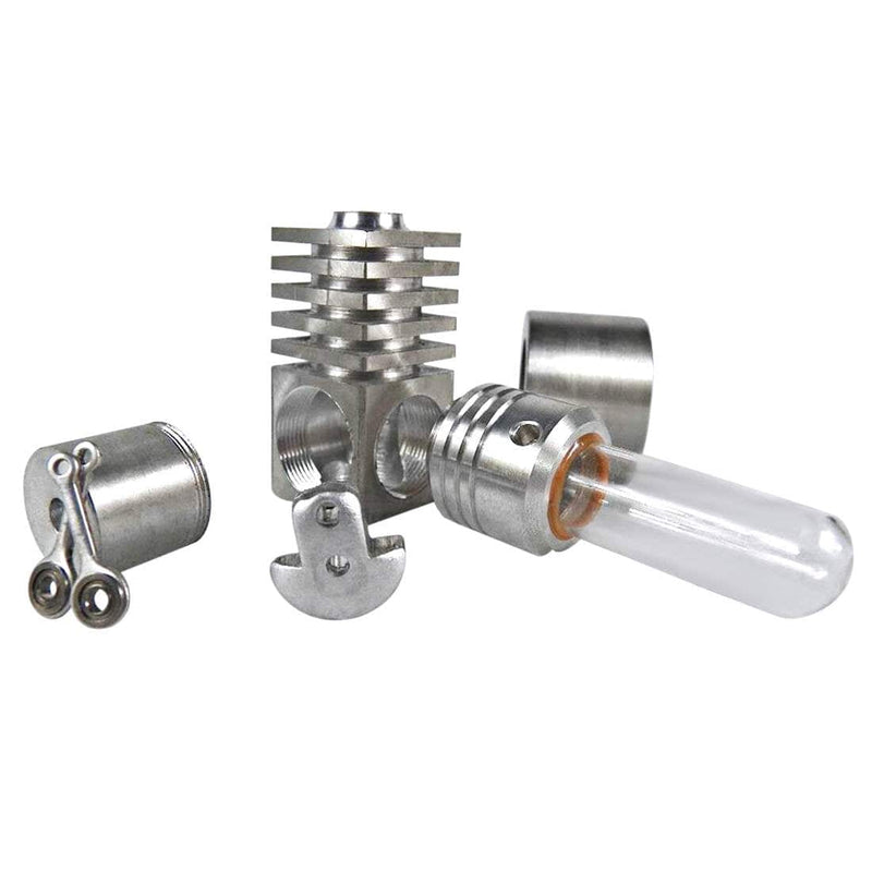 STEM Hot Air Engine Model Educational Toy Kits with Generator and LED Bulb - stirlingkit
