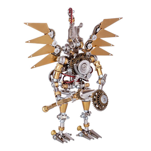 DIY Metal Mechanical Angel 3D Assembly Puzzle Model Kit - stirlingkit