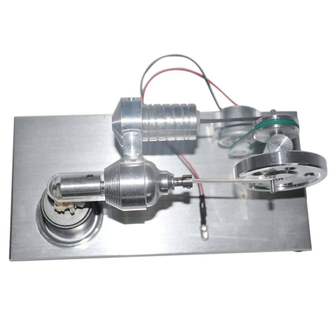 Hot Air Stirling Engine Model Electricity Power Generator Motor Toy Kits Gift - stirlingkit