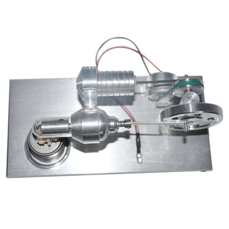 Hot Air Stirling Engine Model Electricity Power Generator Motor Toy Kits Gift - stirlingkit
