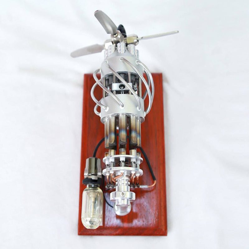 16 Cylinder Stirling Engine Model Creative Motor Engine Generator Toy Engine - stirlingkit