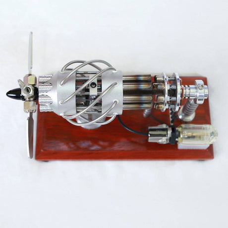 16 Cylinder Stirling Engine Model Creative Motor Engine Generator Toy Engine - stirlingkit