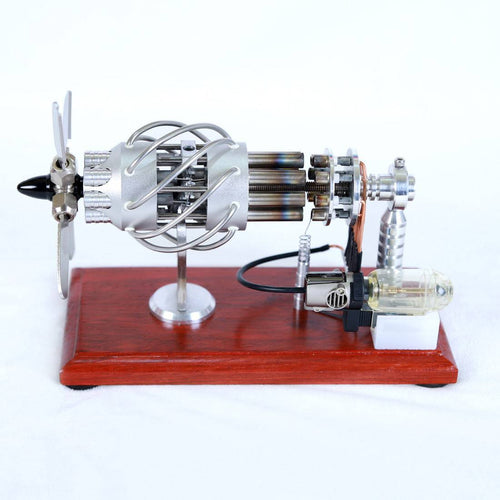 16 Cylinder Stirling Engine Model Creative Motor Engine Generator Toy Engine - stirlingkit