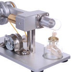 STEM Hot Air Stirling Engine Model Generator STEAM DIY Physics Science Experiment Kit - stirlingkit