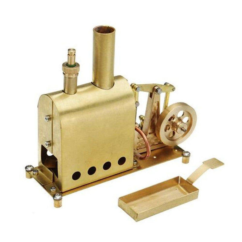 Mini Steam Boiler Steam Engine Model Gift Collection DIY Stirling Engine M89 - stirlingkit