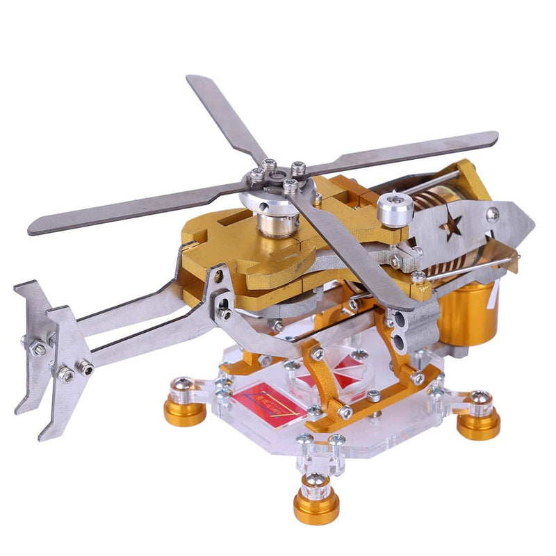 Stirling Engine Kit Vacuum Generator Model Helicopter Design Stirling Engine Motor Kit Science Metal Toy - stirlingkit