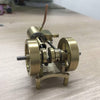 Tractor Head Shape Double Flywheel Steam Engine Model Without Boiler - stirlingkit