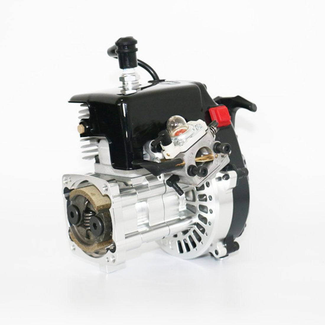 Single Cylinder Two Stroke 4.2 hp Gasoline Remote Control Car Short ...