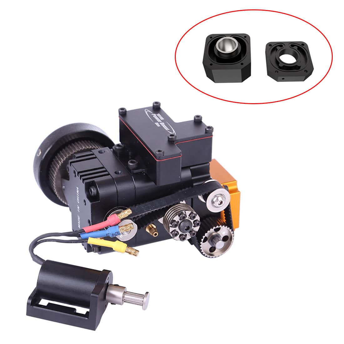 4 Stroke RC Engine Water Cooled Gasoline Model Engine Kit for RC Car Boat Airplane - Toyan FS-S100G(w) - stirlingkit