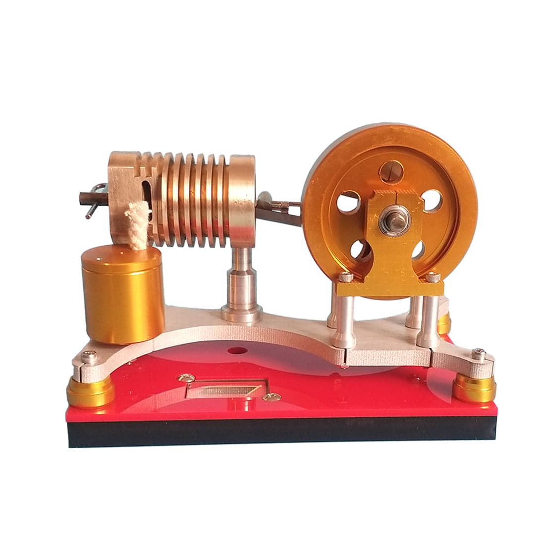 Suction Fire Type Stirling Engine Model Hot Air Stirling Model - stirlingkit