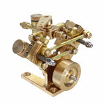 Micro Scale M2B Twin Cylinder Marine Steam Engine Model Stirling Engine Gift Collection - stirlingkit