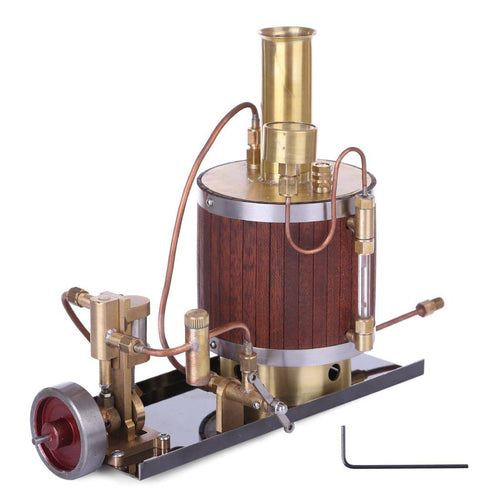 Mini Steam Engine Model with Boiler and Base Set Stirling Engine - stirlingkit