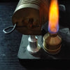 25.51 x 27.43mm 6ml Brass Alcohol Burner Heating Alcohol Lamp for Stirling Engine External Combustion Engine Model - stirlingkit