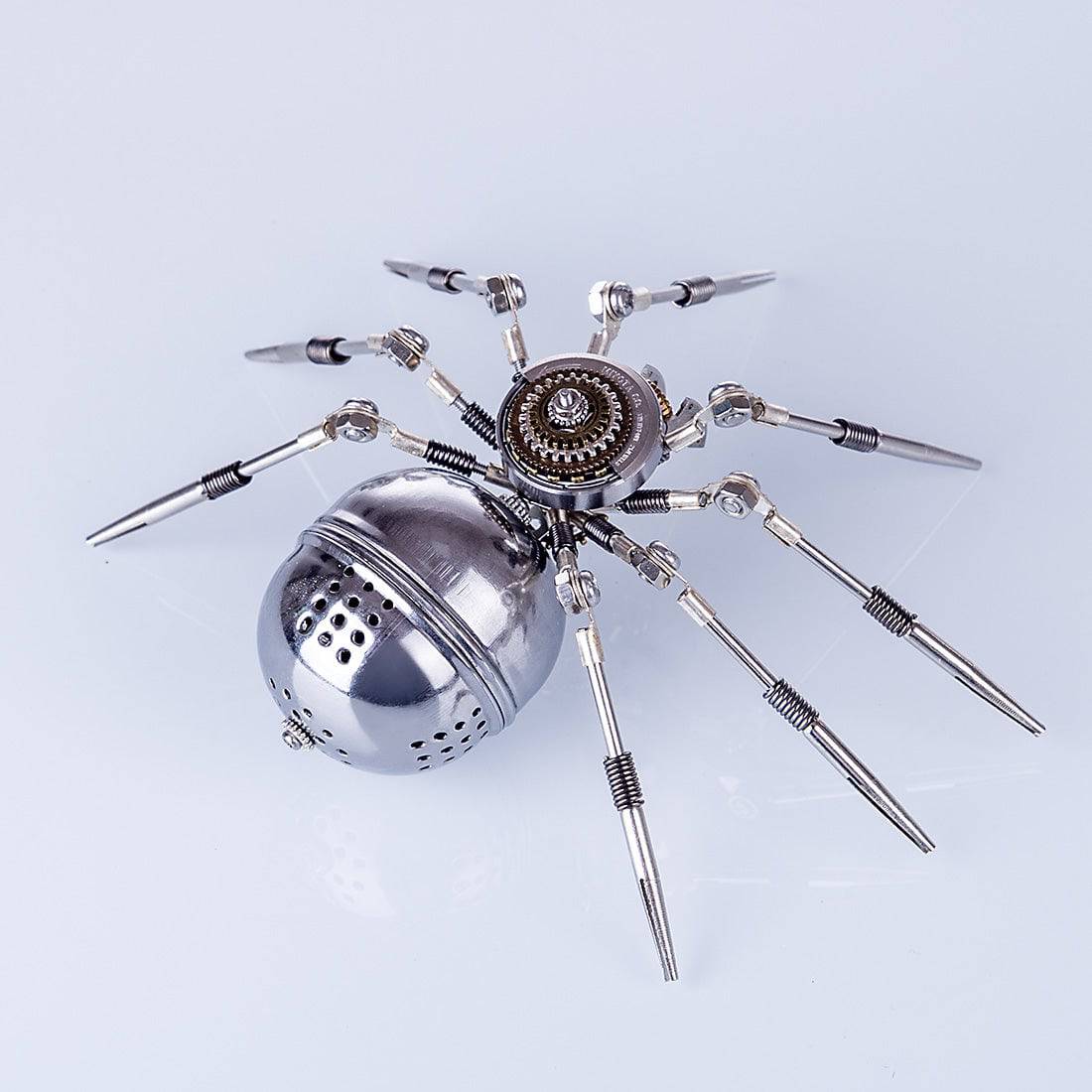 DIY Metal Mechanical Steel 3.0 Spider Assembly Puzzle Model Assembly Kit - stirlingkit