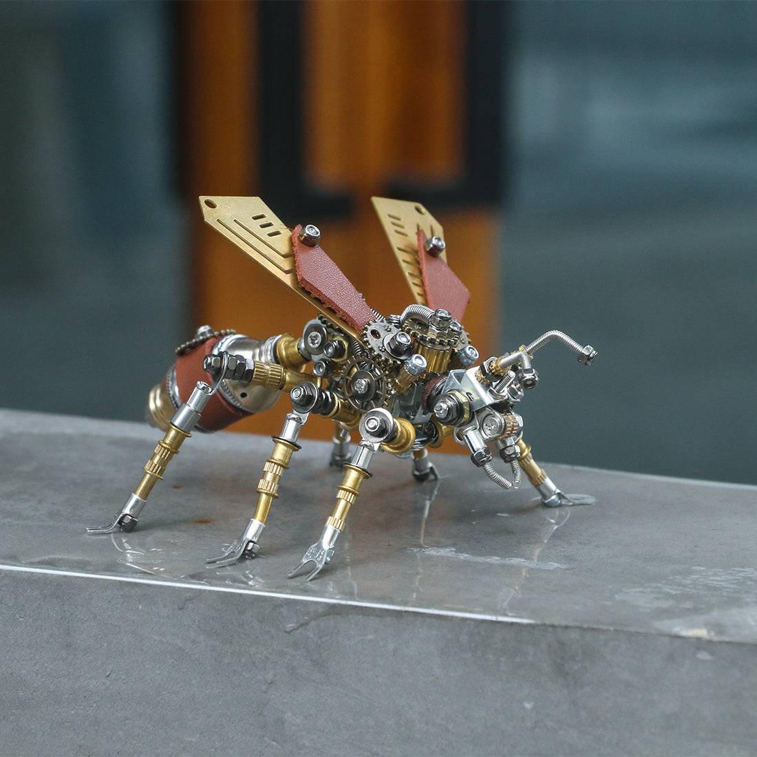 290Pcs Metal Insect Puzzle Model Kit 3D DIY Mechanical Assembly Jigsaw Crafts - Termite - stirlingkit